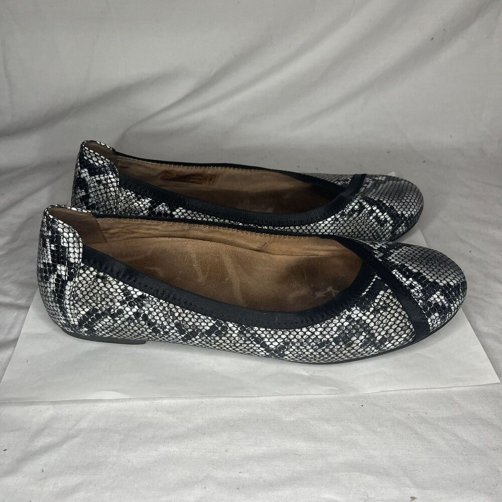 Vionic Spark Carroll Ballet Flat Snakeskin Animal… - image 4